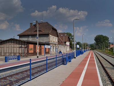 Eisenbahnbus von Niederschlesien